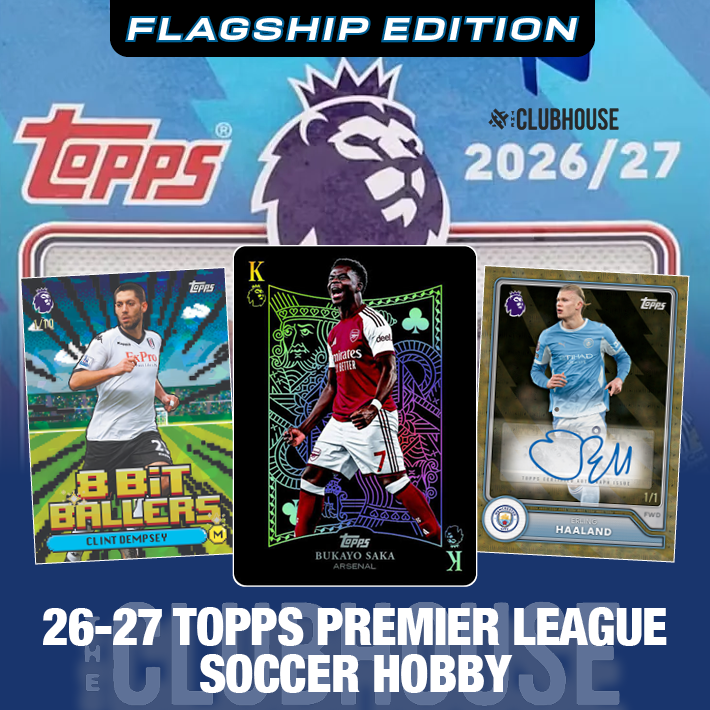 RELEASE DAY : 2026-27 TOPPS EPL SOCCER Hobby Case HYBRID SERIAL # Group Break #15388