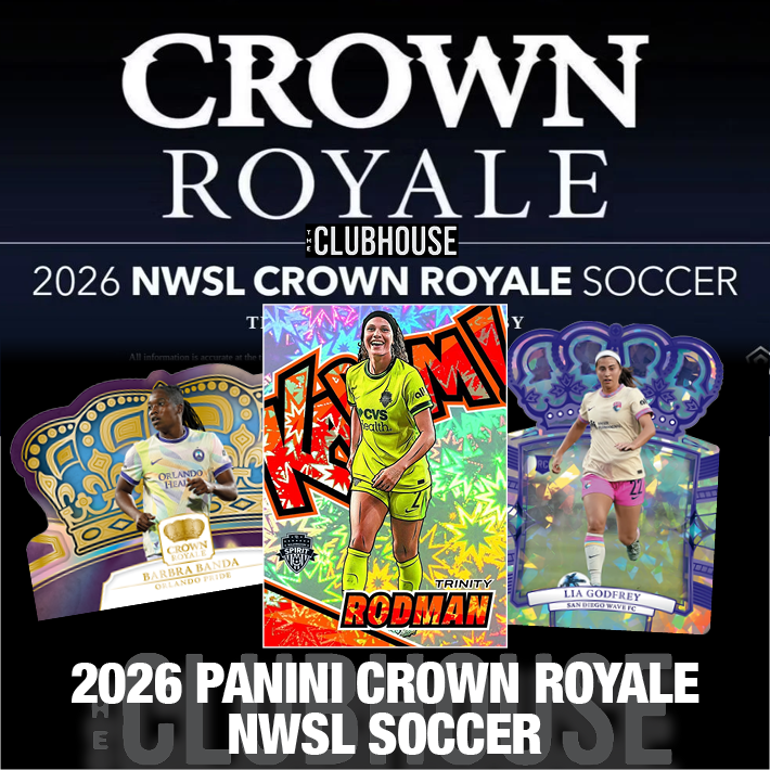 RELEASE DAY : 2026 Panini Crown Royale NWSL Soccer Case HYBRID SERIAL # Group Break #15543