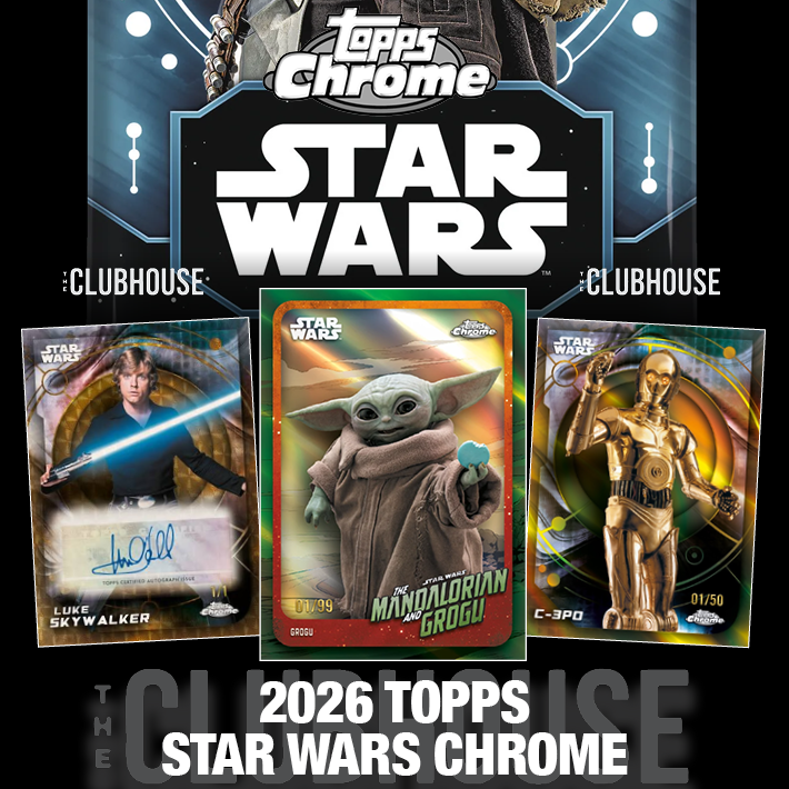 GALACTIC GOAT RELEASE : 2026 Topps Chrome Star Wars Hobby Case HYBRID SERIAL # Group Break #15452