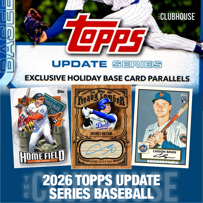 RELEASE DAY : 2026 Topps Update Baseball Jumbo Case PICK YOUR TEAM Group Break #15482