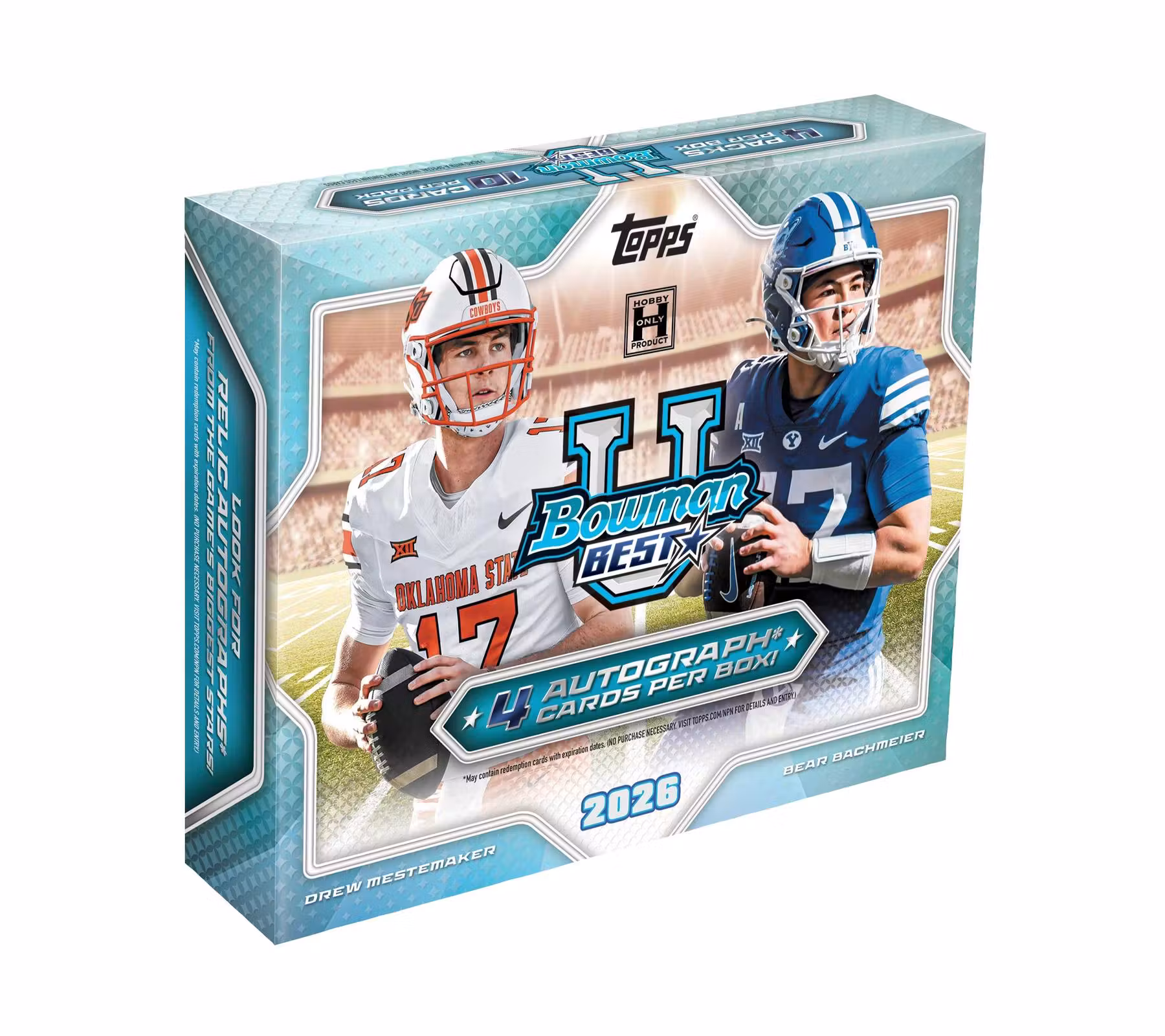 RELEASE DAY : 2026 Bowman's Best U Football Case HYBRID SERIAL # Group Break #15542
