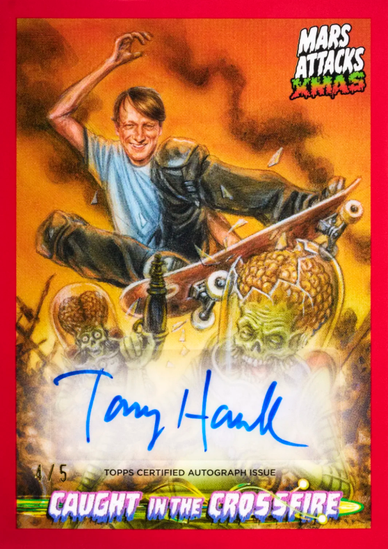 BONUS BREAK #4 : 2026 Topps Mars Attacks Hobby Box HYBRID SERIAL # Group Break #BB4_100626 + SPOT WINNER